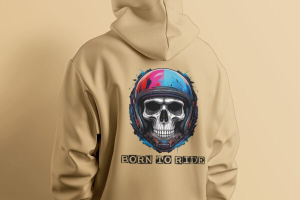 Hoodie Born to ride – Bild 9