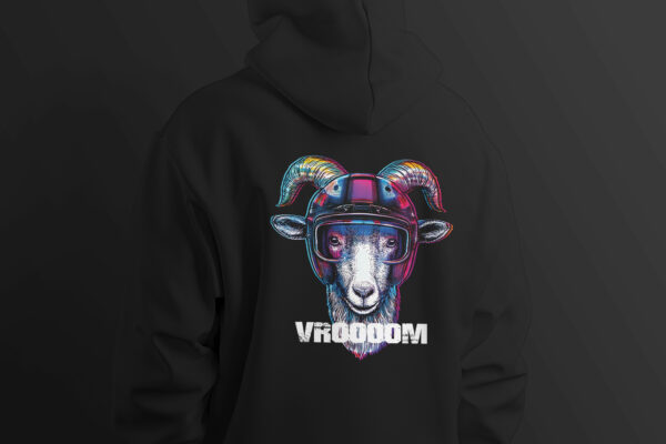 Hoodie Goat Racing – Bild 2