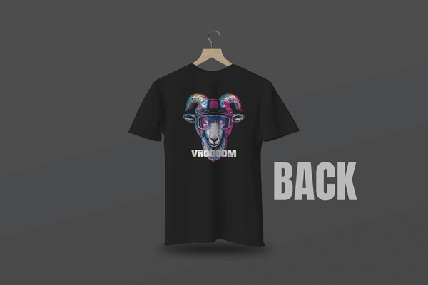 Shirt Goat Racing – Bild 7