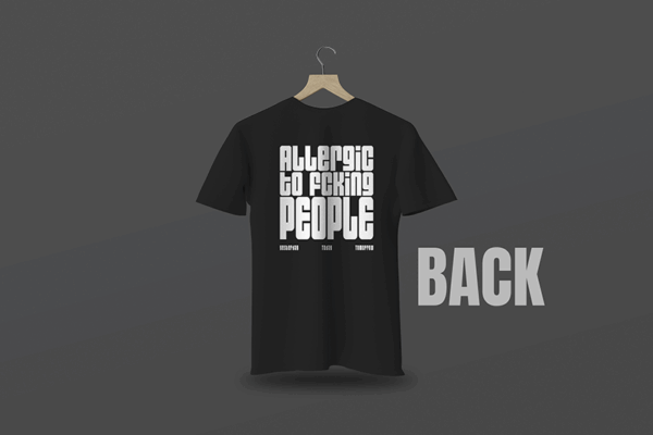 Shirt Allergic – Bild 8